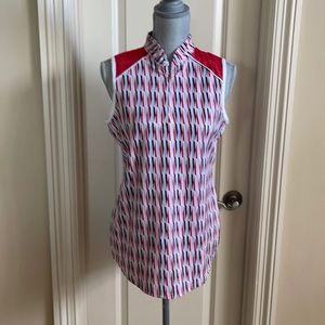 NWT Bette & Court Sleeveless Golf Top M